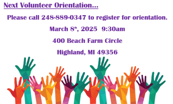 volunteer orientation